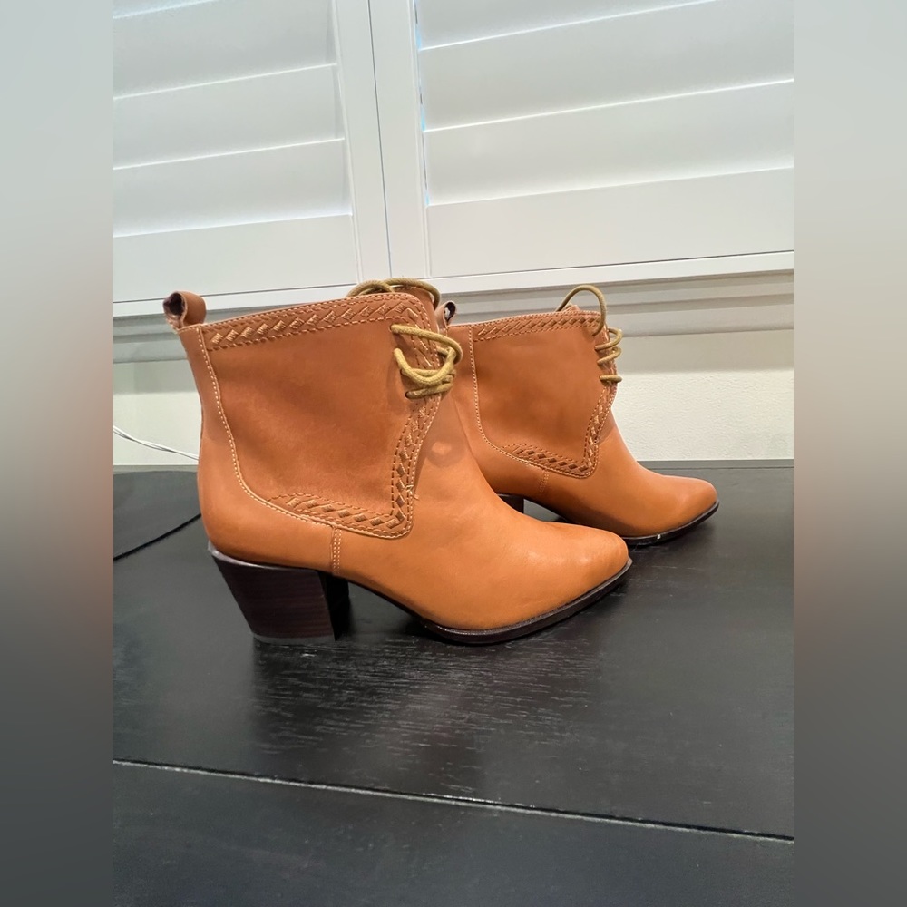 Bettye Muller ankle heeled boots with laces